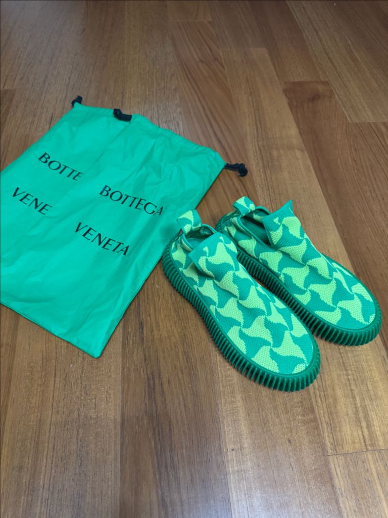 보테가 베네타 리플 니트 슬립온/ 36