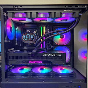 9800x3d, b850m wifi, 5080 팬텀pc