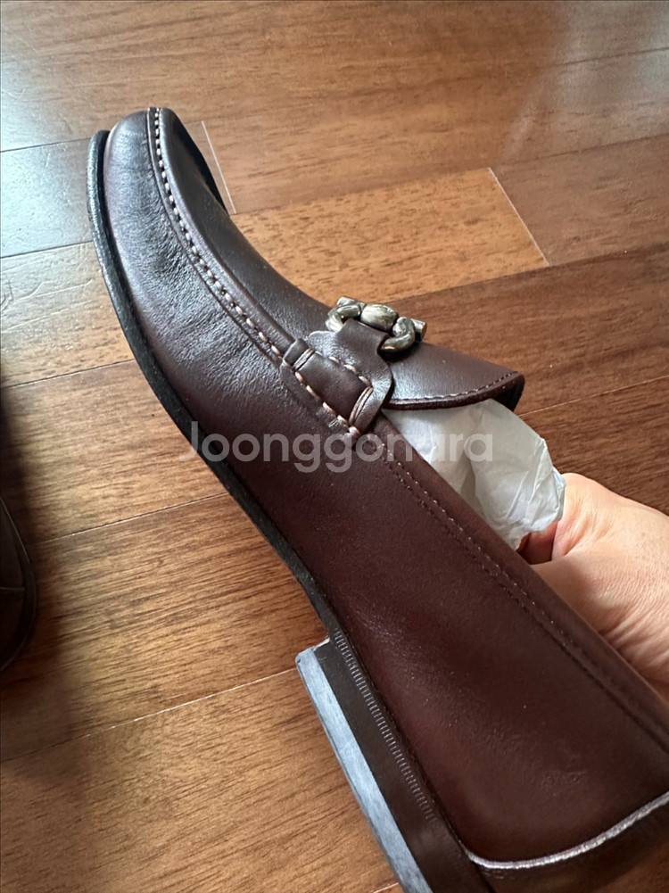 페라가모 남자구두 265 브라운--4