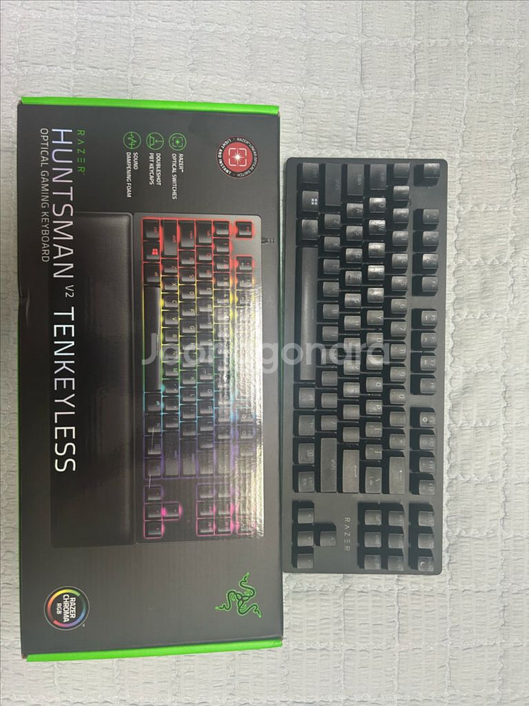 레이저 헌츠맨 v2 TKL 리니어축 팝니다--0