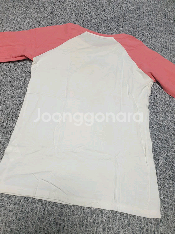 할) 프린팅 배색 긴팔 Free (착샷O)--8