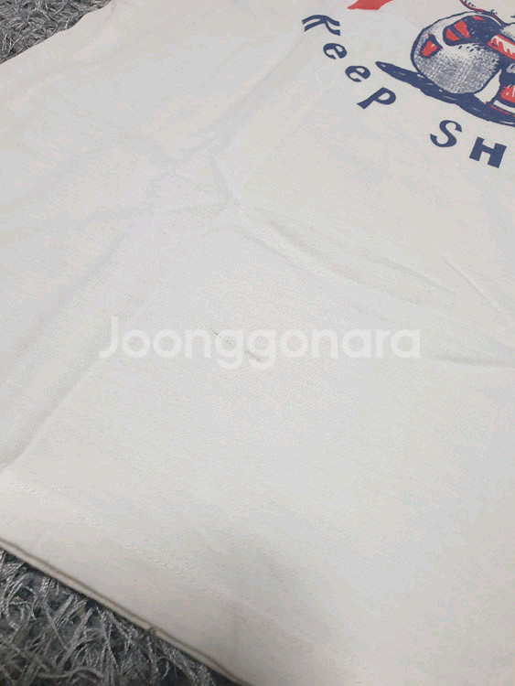 할) 프린팅 배색 긴팔 Free (착샷O)--6