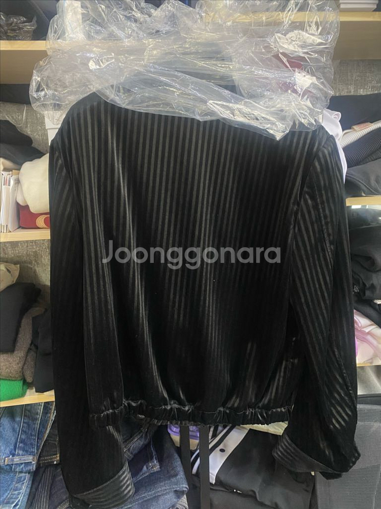 포커페이스 스트라이프 블루종--2