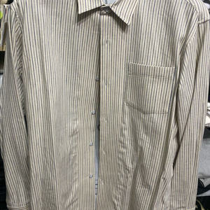 STU 스트라이프셔츠 블루 M