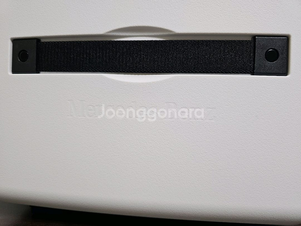 (정품)(신품)벤츠 레디백 여행용 흰색 미니캐리어--4