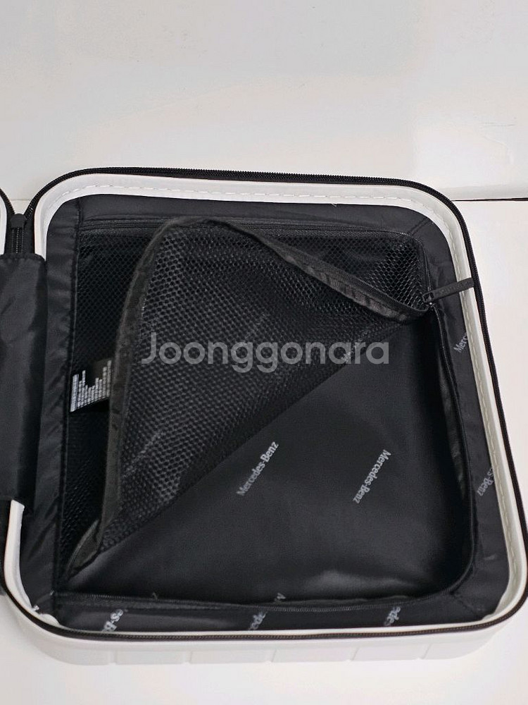 (정품)(신품)벤츠 레디백 여행용 흰색 미니캐리어--7