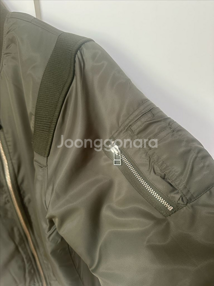 스투시 마원 MA1 자켓 올리브 새제품--4