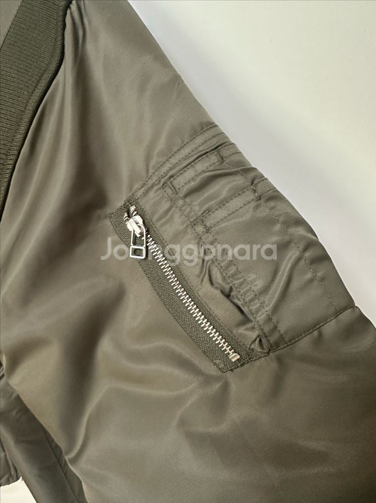 스투시 마원 MA1 자켓 올리브 새제품--3