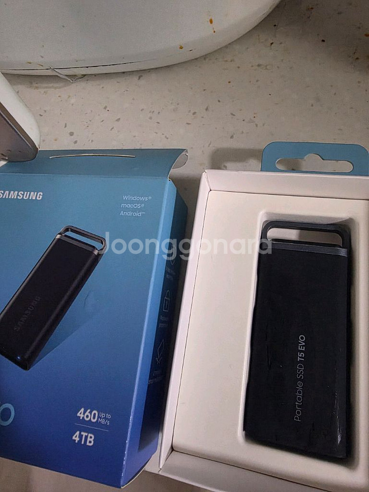 삼성 T5 evo 4tb--0