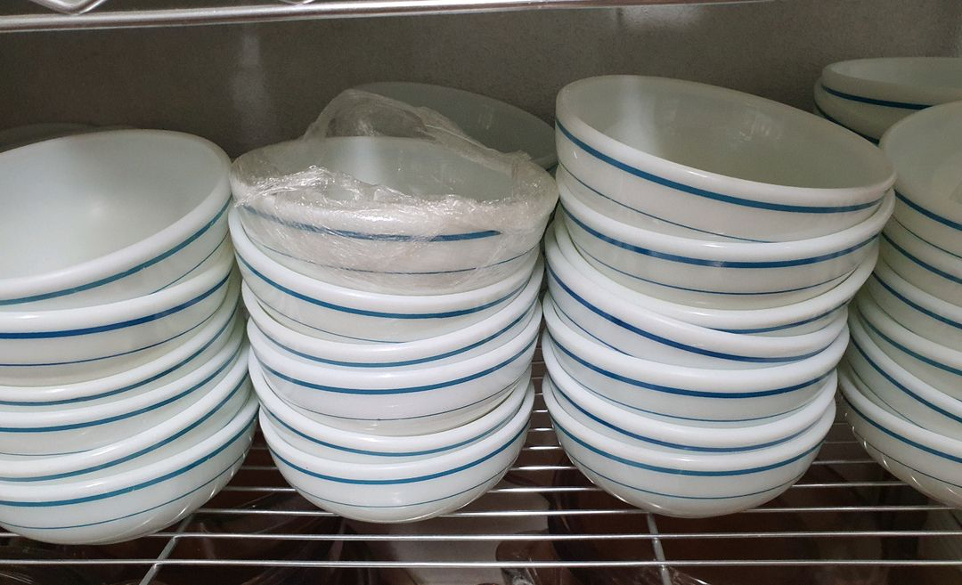 단종된 추억의 빈티지 파이렉스 블루밴드 개당값--2