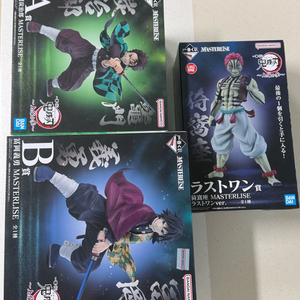 (풀셋)귀멸의 칼날 제일복권 탄지로&기유&아카자라원