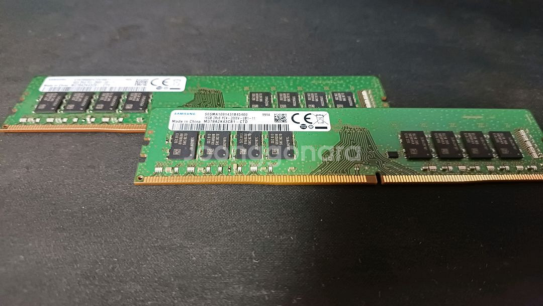 삼성 정품 ddr4 21300 2666 16GB램 2개--0