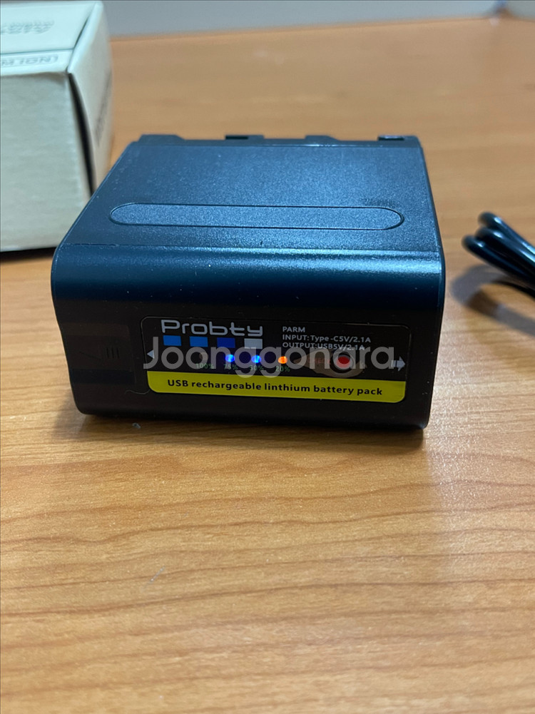 ProBty Mini DV 배터리 NP-F980D--3