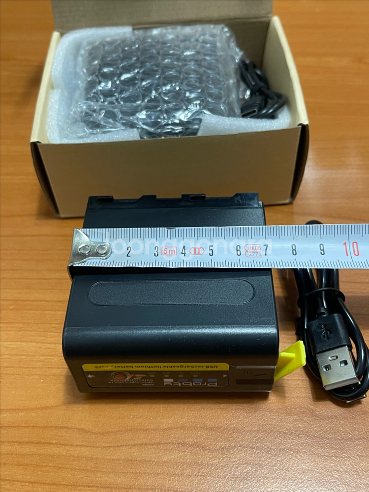 ProBty Mini DV 배터리 NP-F980D--8
