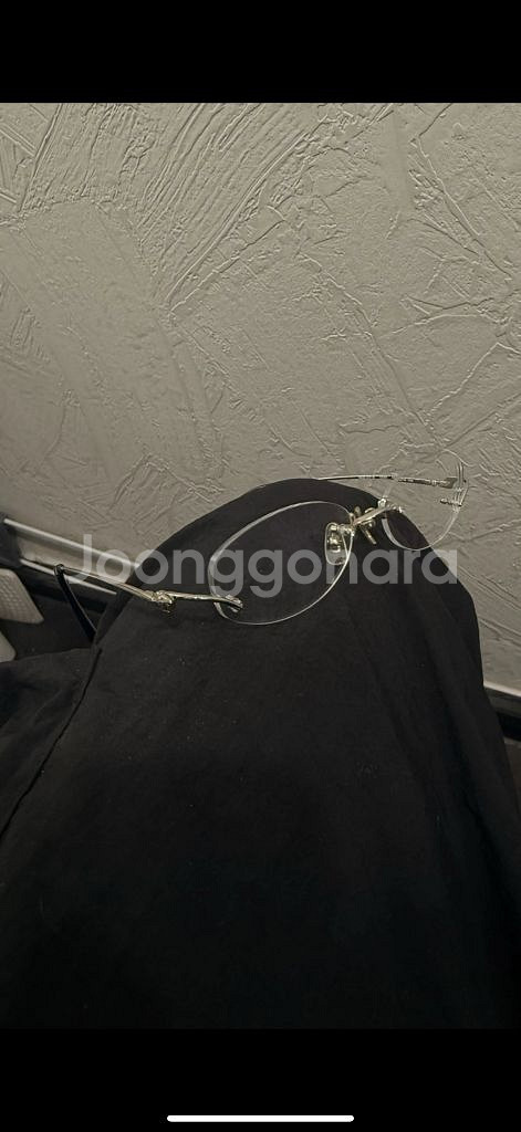 베르사체 무테 금테 안경 정품 보장--0