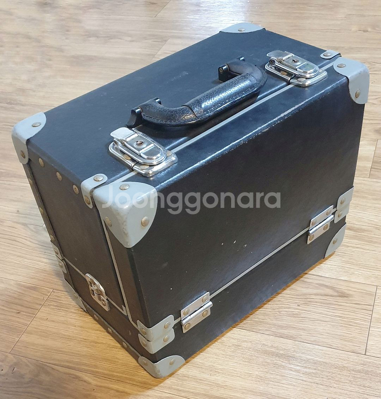 빈티지 전문가용 메이크업 정리함 / 화장품 도구 브러쉬--4