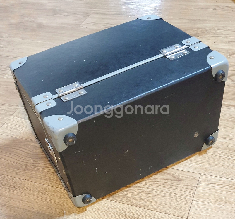 빈티지 전문가용 메이크업 정리함 / 화장품 도구 브러쉬--5