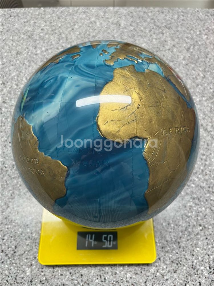 지구본 투명볼 비즈볼 클리어볼 하드볼 스페어볼 볼링공--1