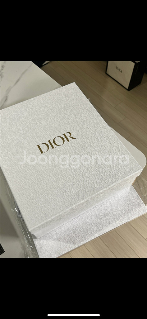디올 블랙 퀄팅 까나쥬 샌들 38(250)--3