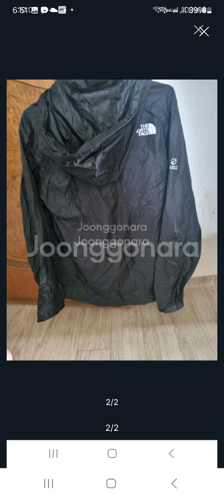 노스페이스 플라이트 윈드브레이크. M/L--1