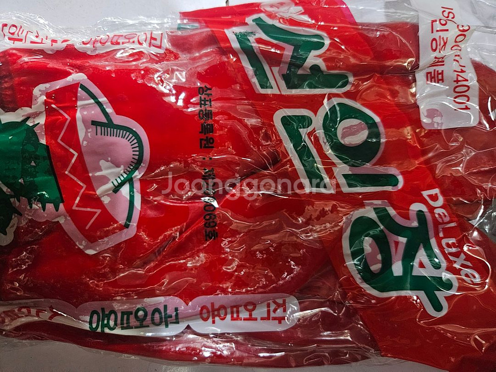 송학 선인장 완전코팅장갑 100개--0