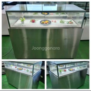 BKC 마카롱 샌드위치 냉장 쇼케이스 앞1단뒤2단