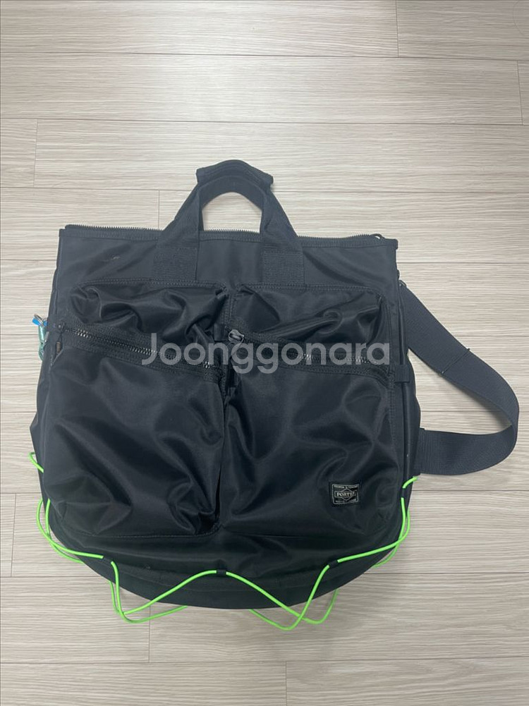 포터 헬맷백 투웨이 띵즈 블랙 674-17923--1