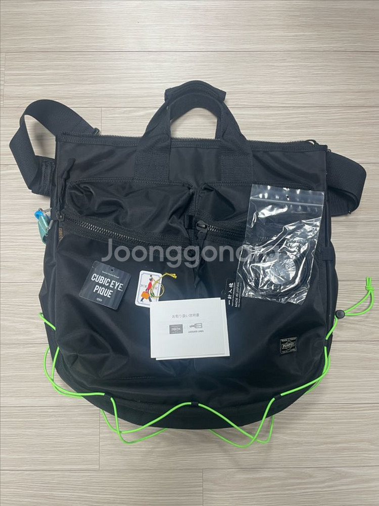 포터 헬맷백 투웨이 띵즈 블랙 674-17923--2