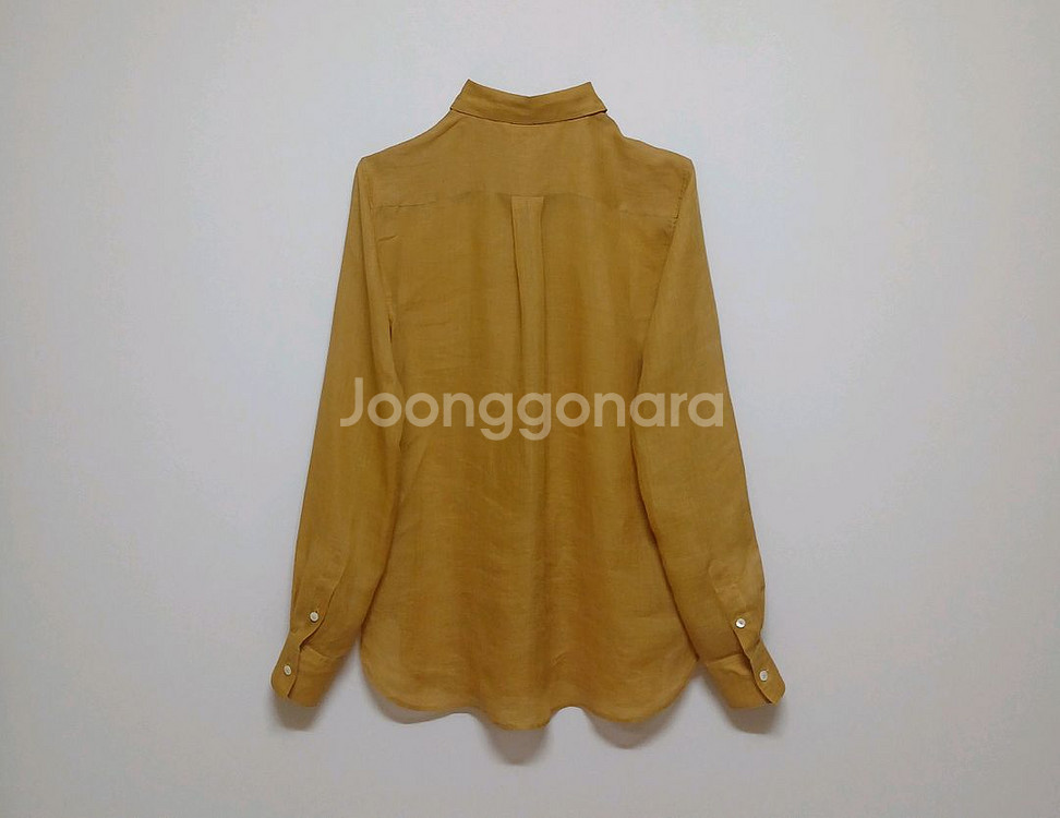 셀린느 린넨 셔츠 사이즈40--1