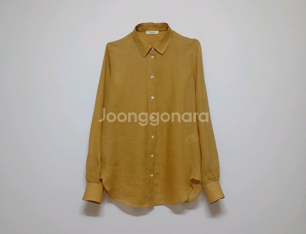 셀린느 린넨 셔츠 사이즈40--0