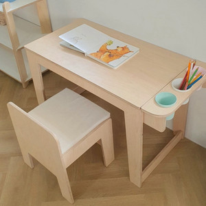 유아 원목 책상