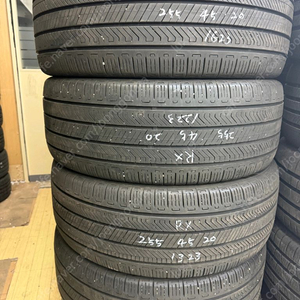 255/45/20 콘티넨탈 중고 타이어 4개 세트