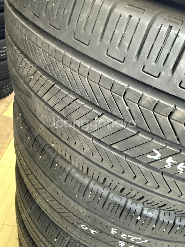 255/45/20 콘티넨탈 중고 타이어 4개 세트--1