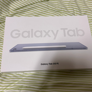 갤럭시탭s10fe(wifi) 256기가 팝니다 블루