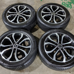 벤츠 W205 C클래스 17인치 정품 휠타이어