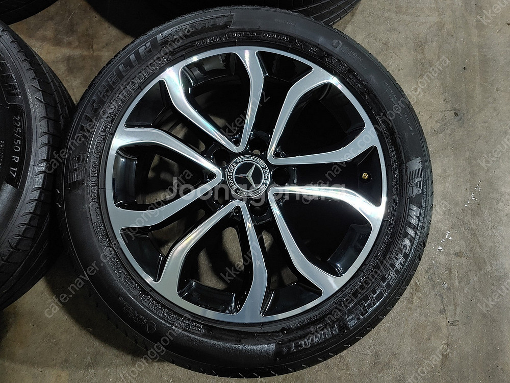 벤츠 W205 C클래스 17인치 정품 휠타이어--4
