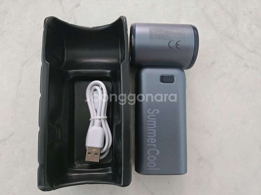 초고속 무선 선풍기 3600mAh 새제품 C타입 팝니다--0