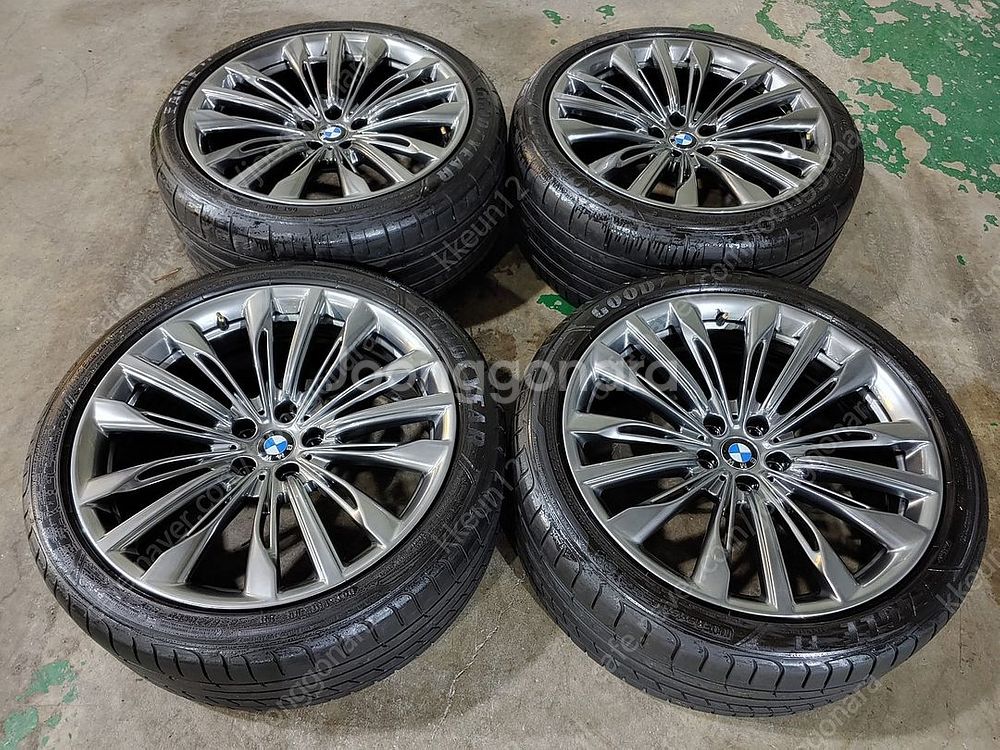 BMW 7시리즈,6GT 럭셔리 20인치 정품 휠타이어--0