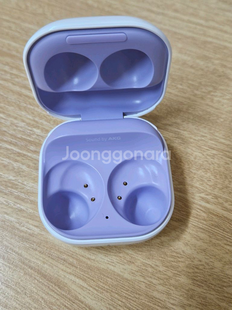 갤럭시 버즈2 라벤더 충전본체 SM-R177--0