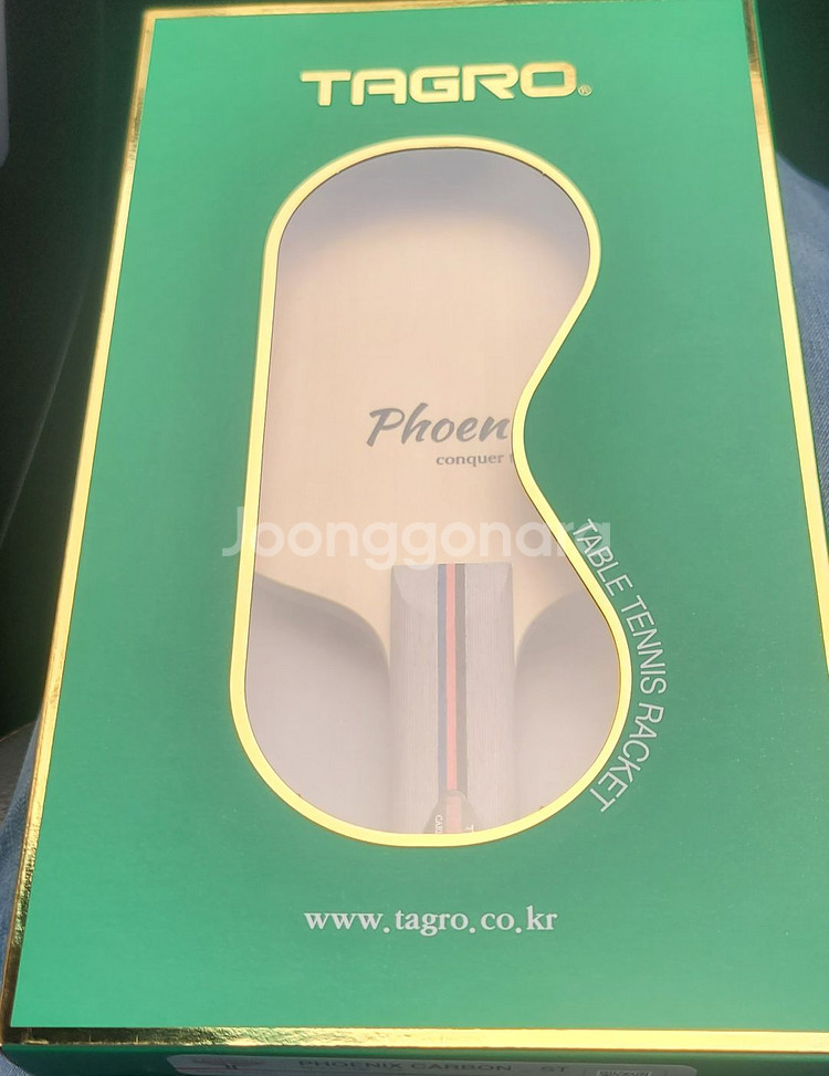 타그로 피닉스 카본 쉐이크 FL 탁구 라켓(새상품)--1