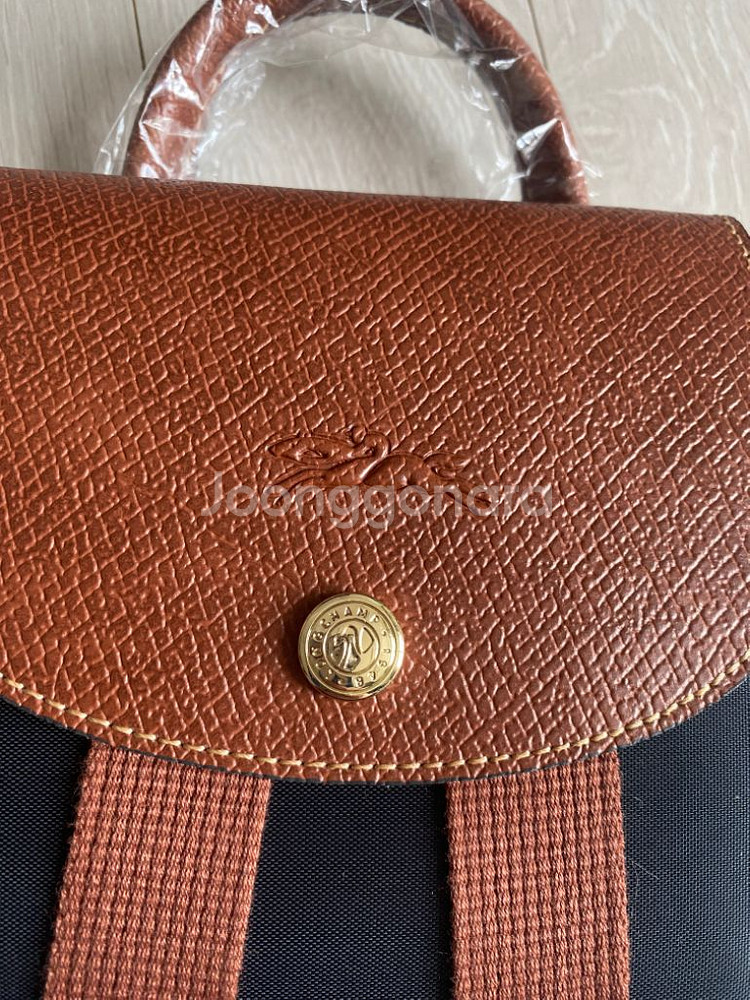 롱샴 르플리아쥬 제니 미듐 백팩 새상품--1