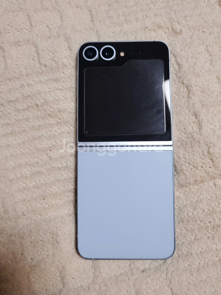 갤럭시 z플립 6 블루 256GB--0