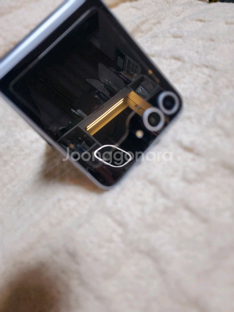 갤럭시 z플립 6 블루 256GB--5