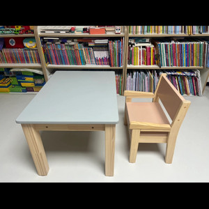 유아맞춤가구 솜트리 책상의자 세트