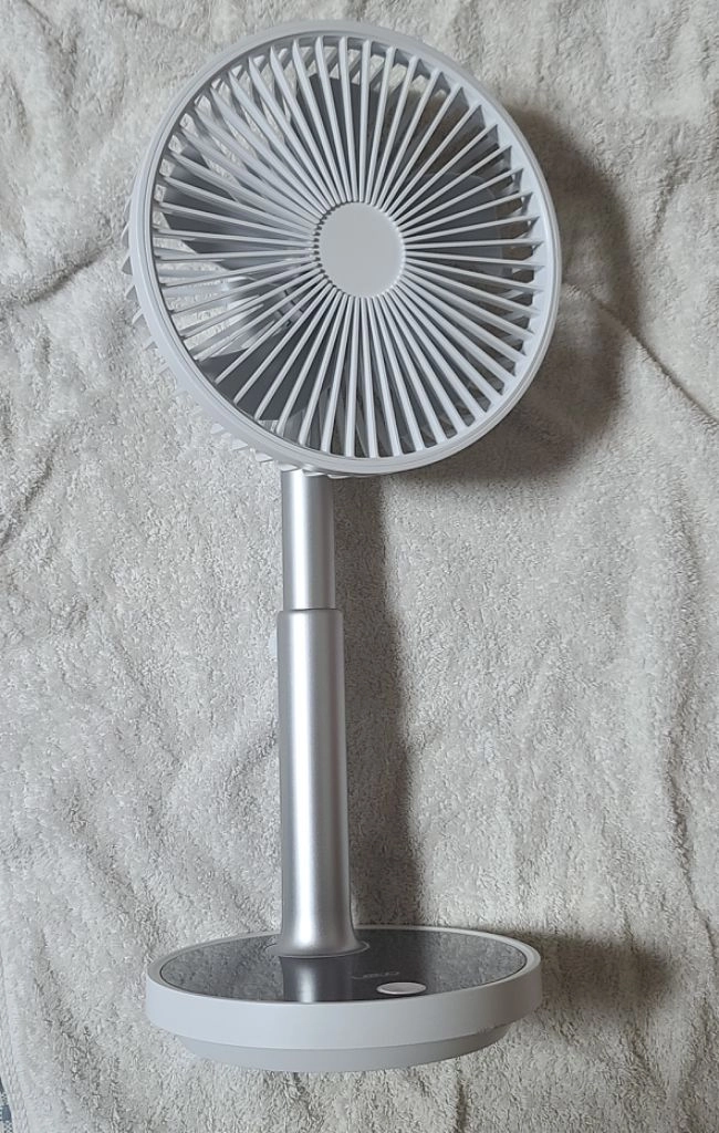 무드 램프 책상 선풍기 이미지