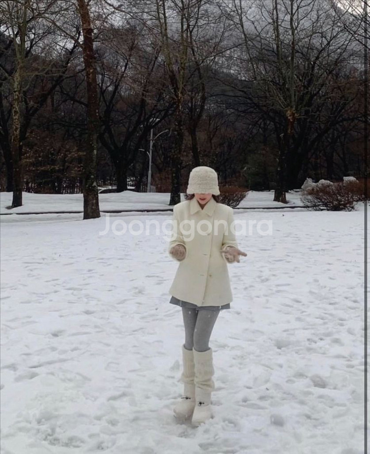 르베인 알파카 하프 코트--2