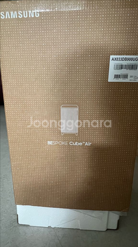삼성 공기청정기 비스포크 큐브 에어(AX033DB900--0