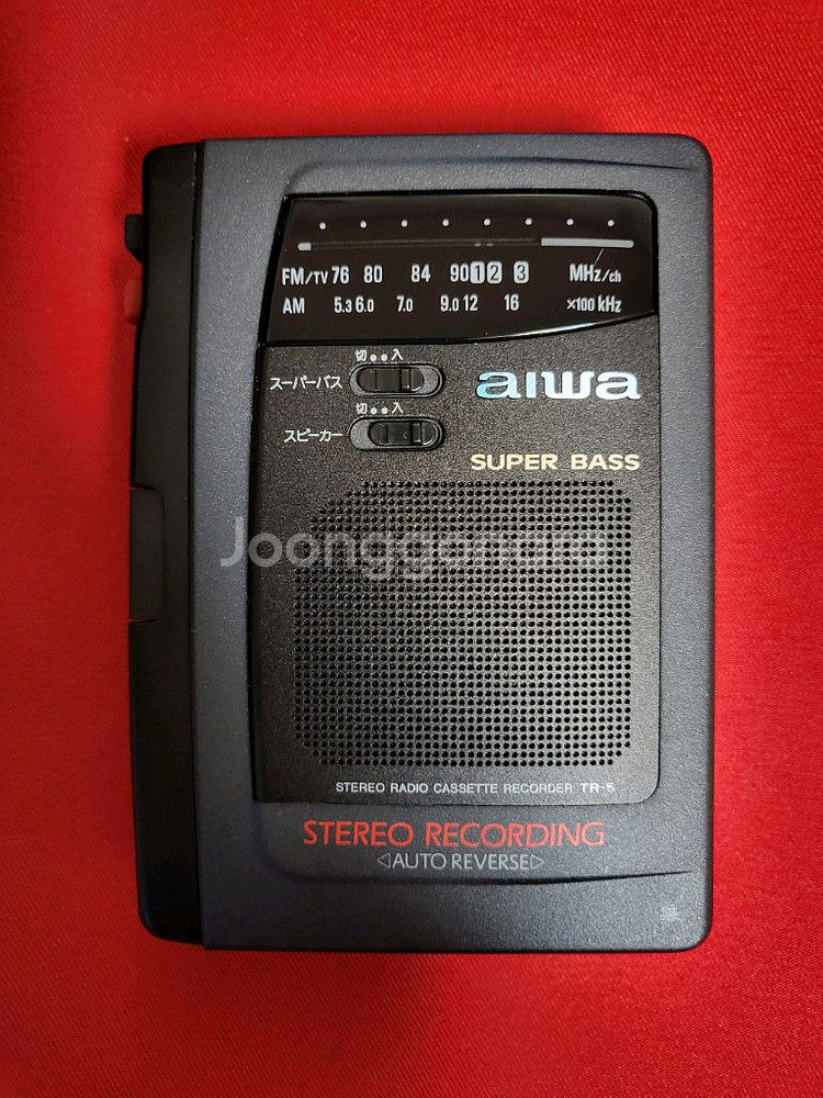 AIWA 워크맨 TR-5 박스신품 정상작동품--3
