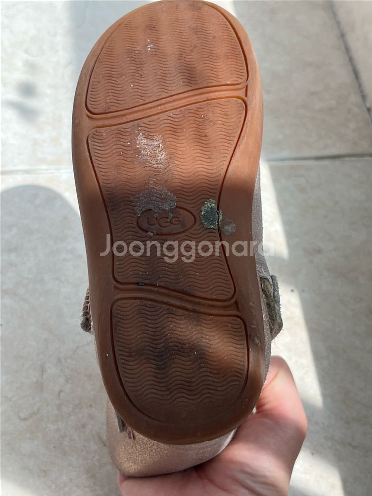 어그 정품 키즈 10사이즈--7