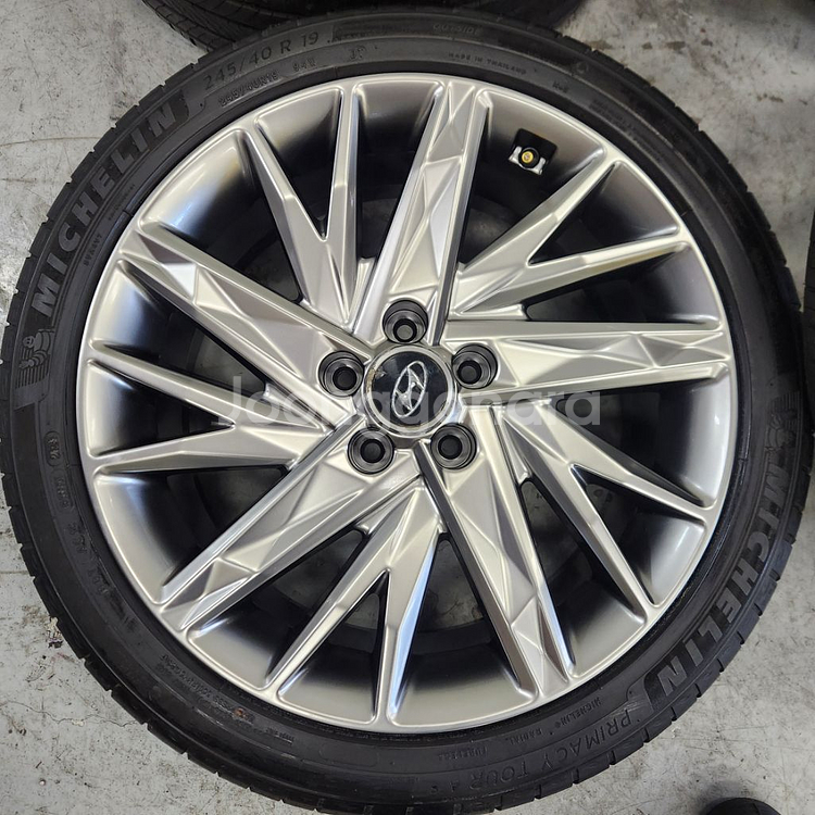 그랜저IG 캘리 19인치 2454019 휠타이어 팝니다--3